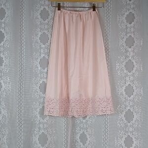 Vintage 50s 60s Skirt Half Slip S M